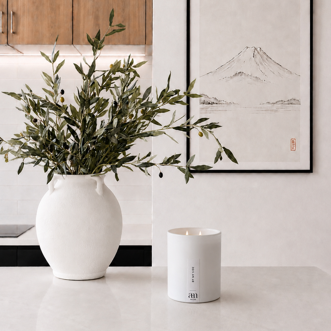 By My Side Scented Candle Classic White Collection