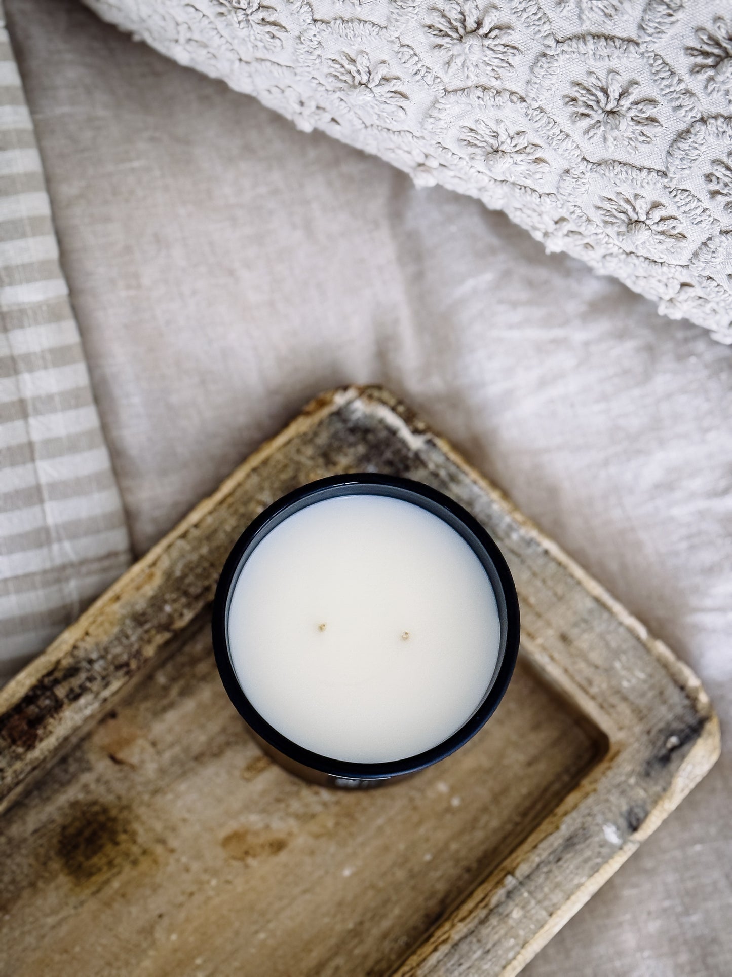 Midnight Rush Scented Candle Classic White Collection