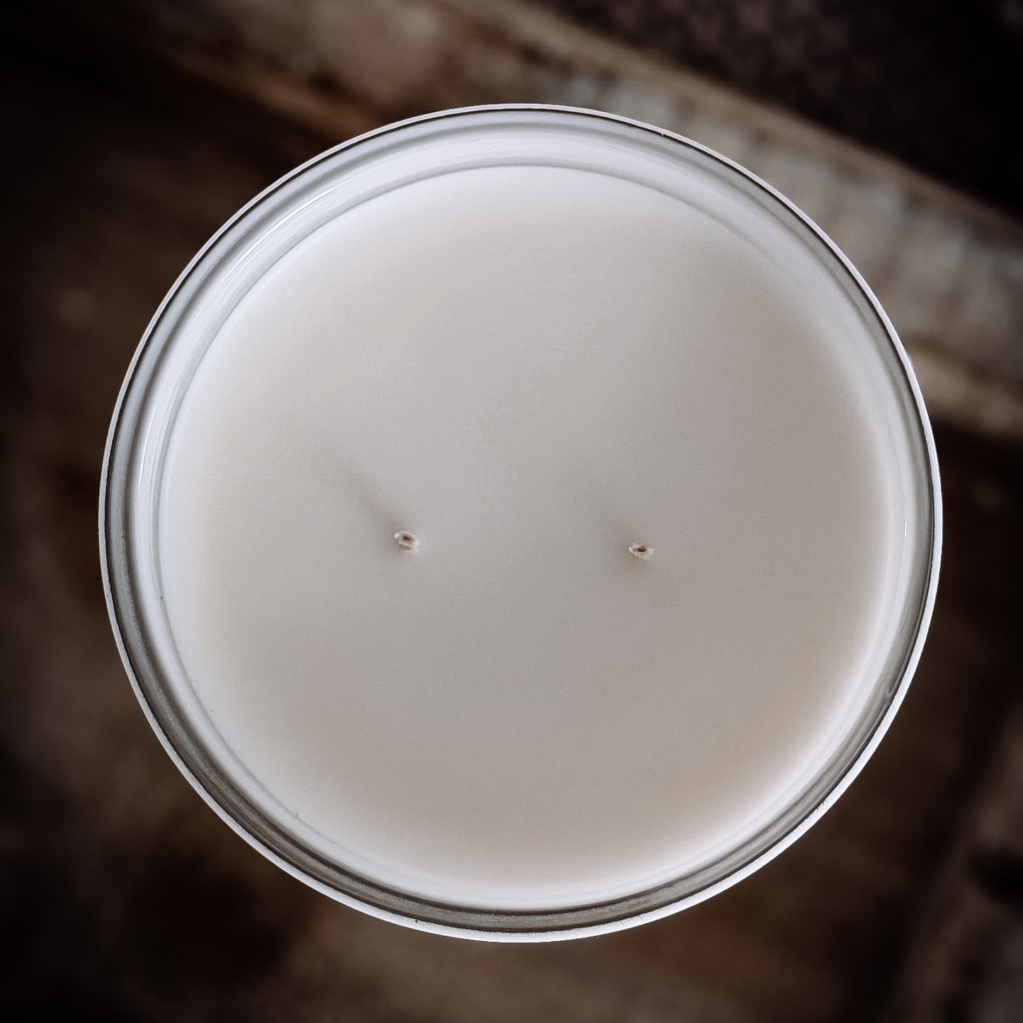 Lemongrass Lime Scented Candle Classic White
