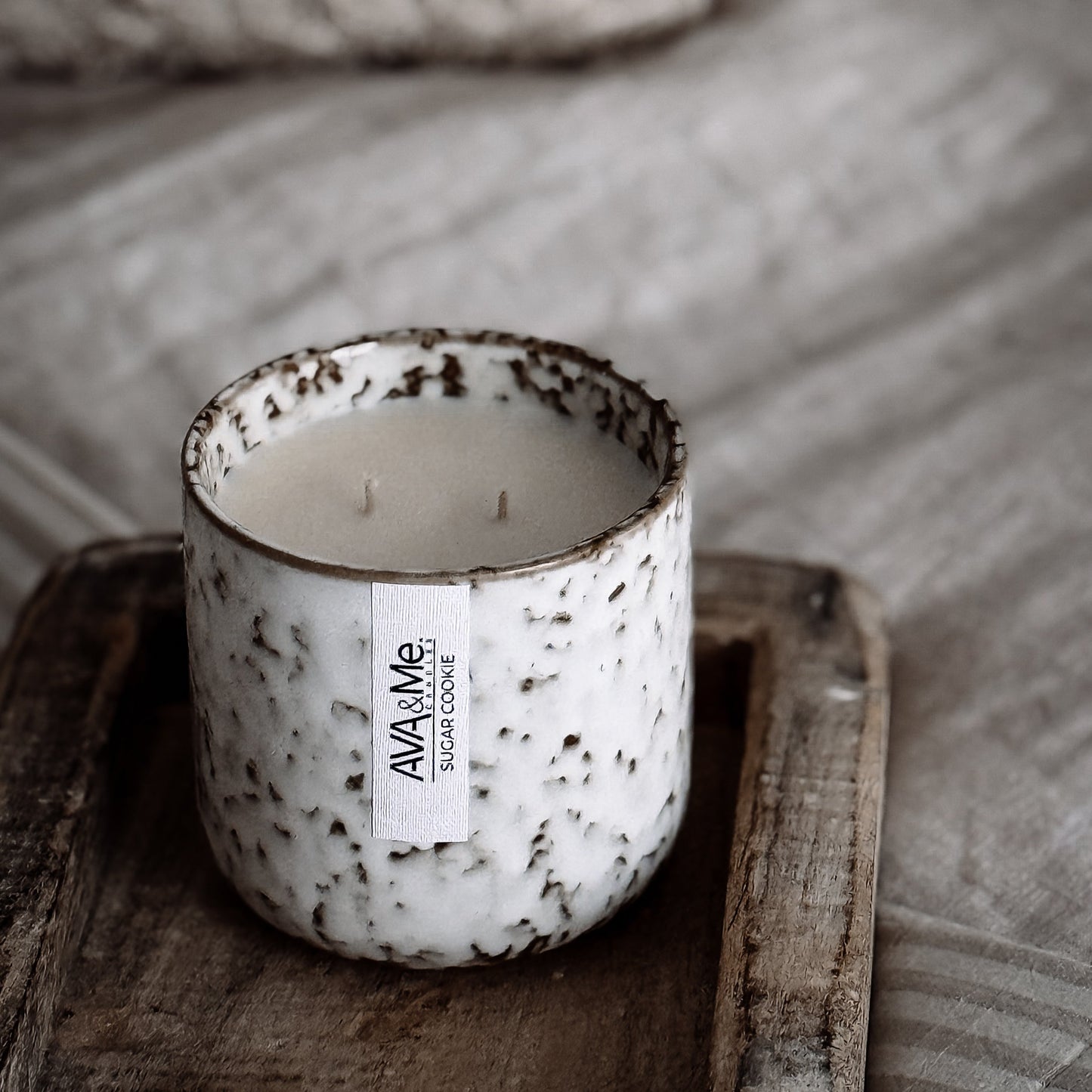 Sugar Cookie Scented Candle Natural Collection