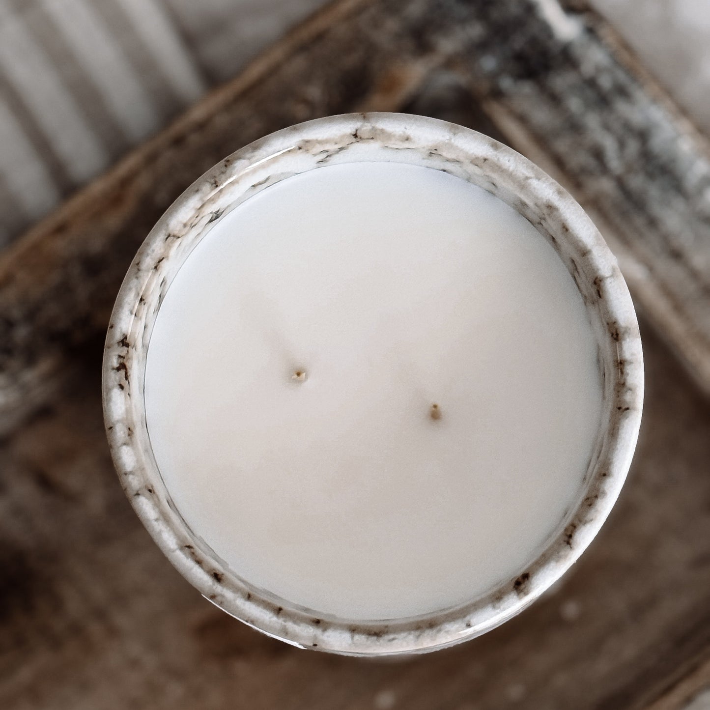 Deep Blue Scented Candle Natural Collection