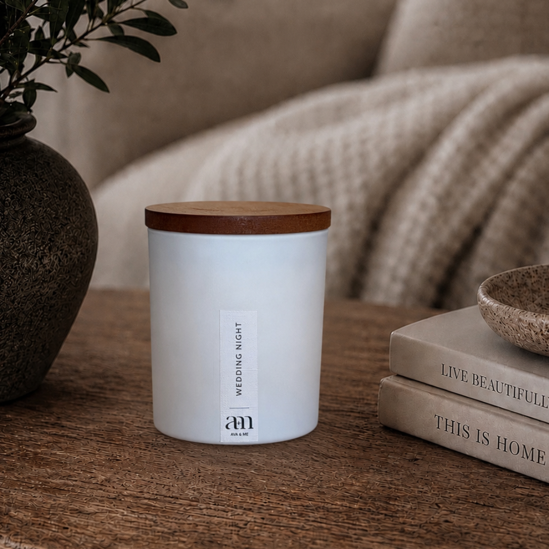 Wedding Night Scented Candle Classic White Collection
