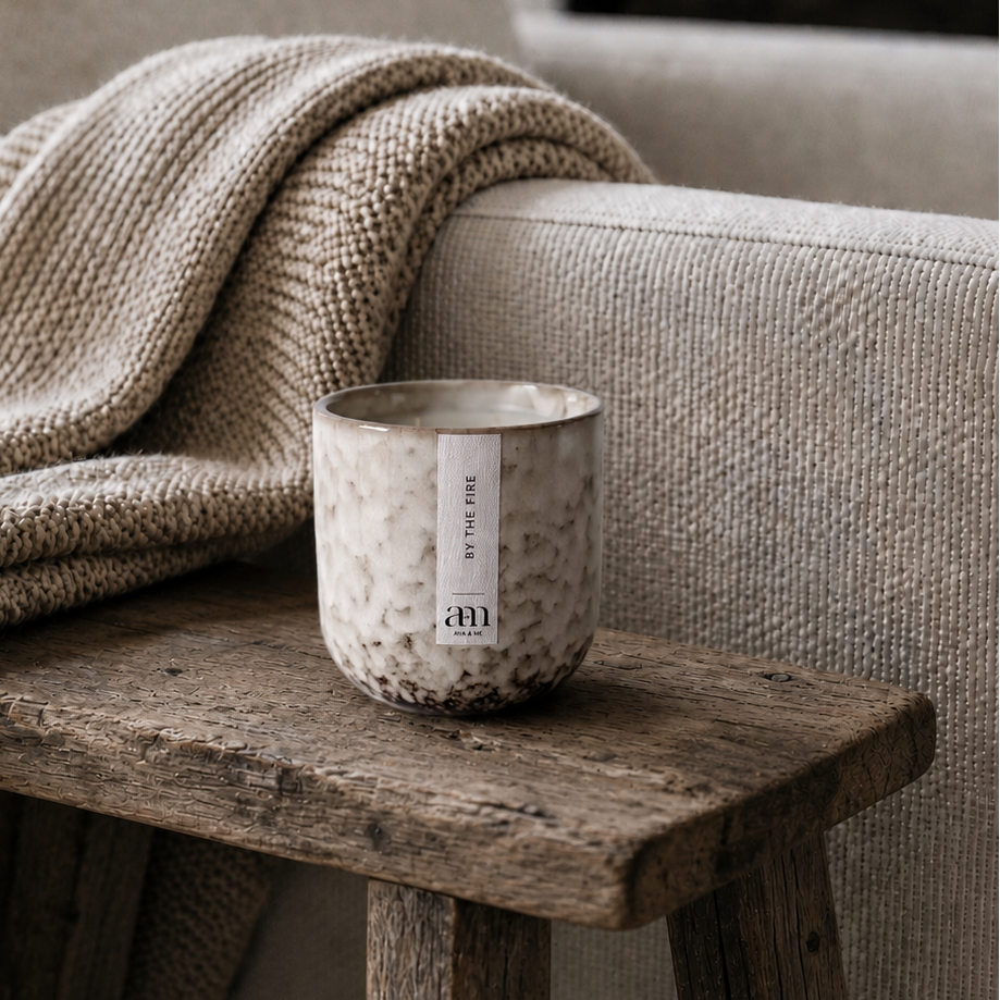 By The Fire Scented Candle Natural Collection