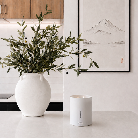 By My Side Scented Candle Classic White Collection