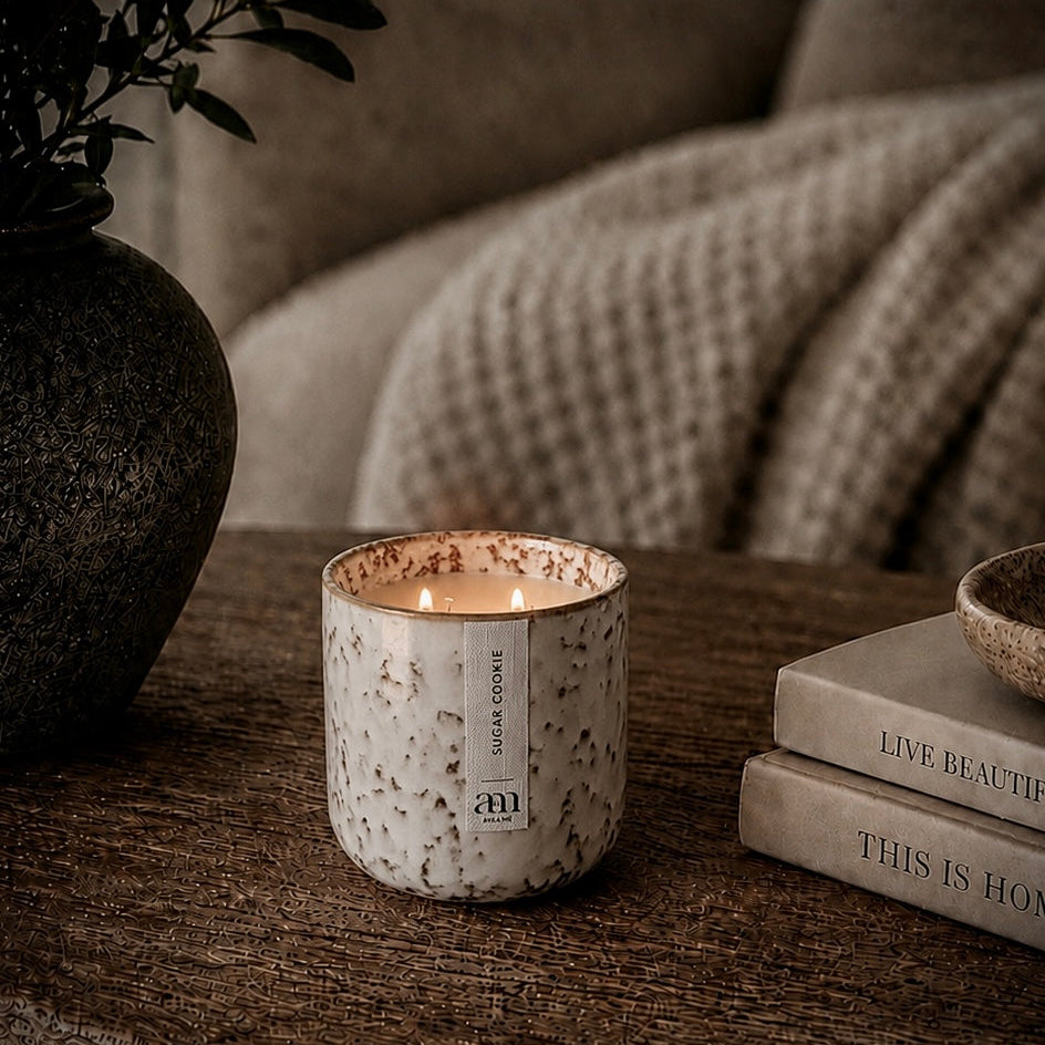 Sugar Cookie Scented Candle Natural Collection