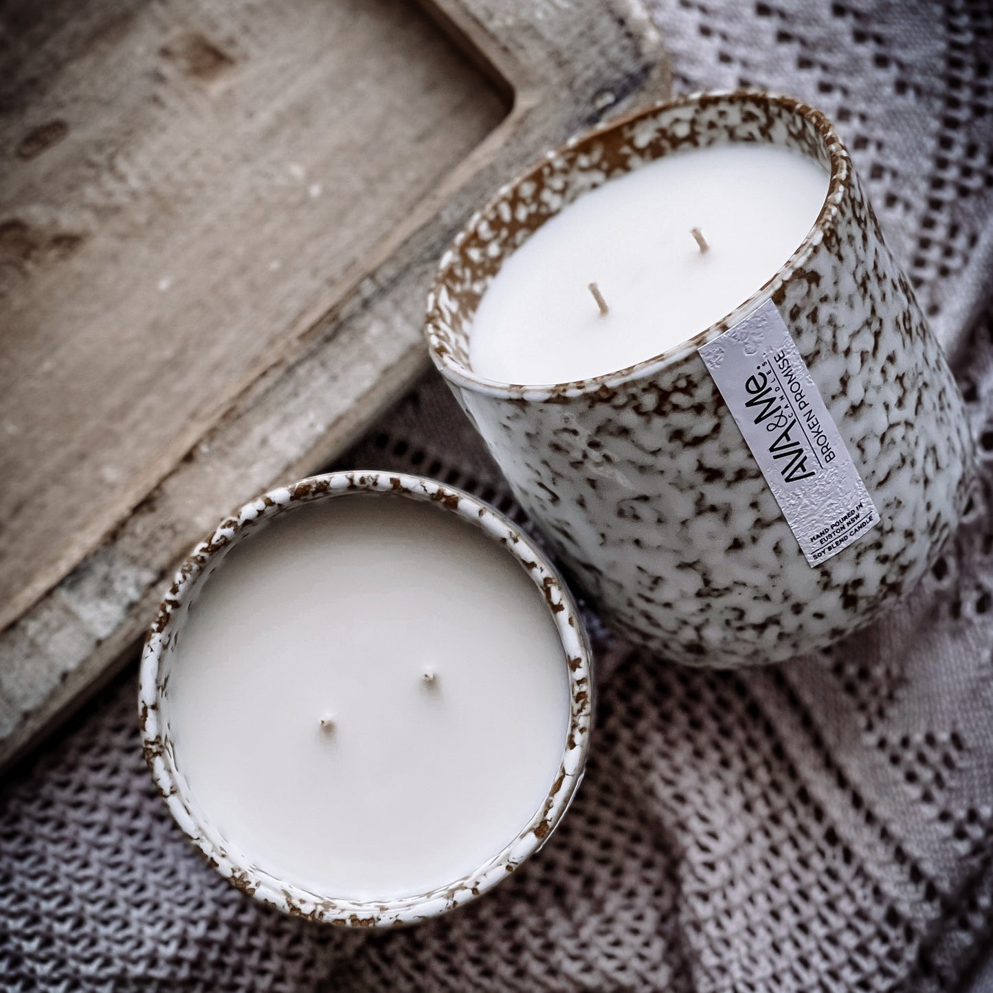 Broken Promise Scented Candle Natural Collection