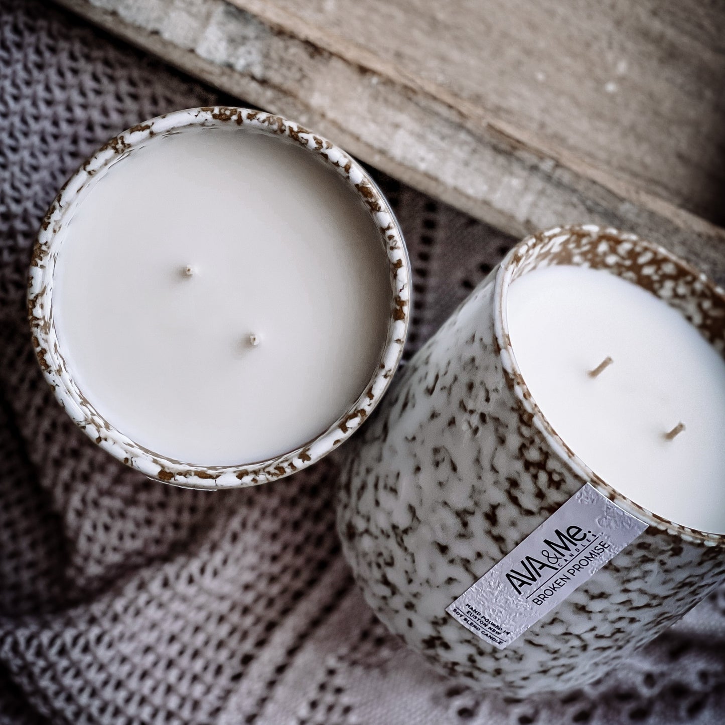 Broken Promise Scented Candle Natural Collection