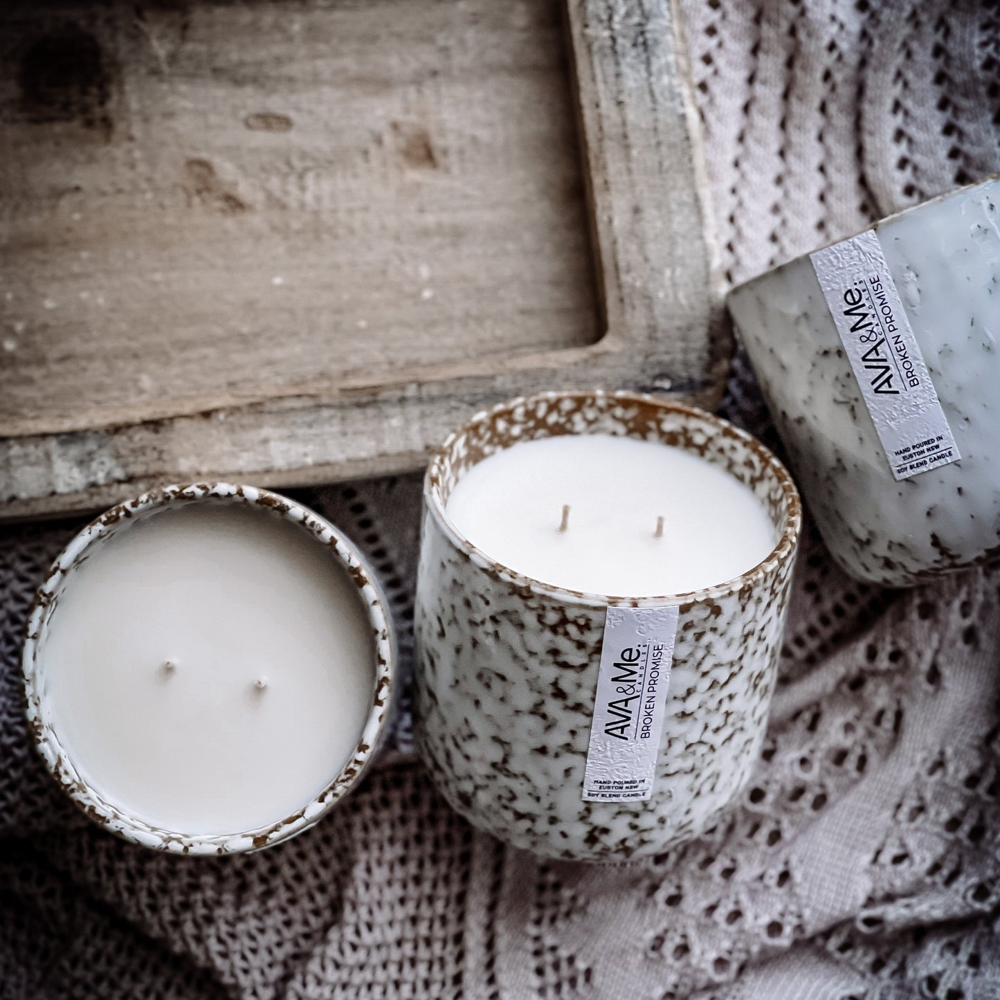 Broken Promise Scented Candle Natural Collection