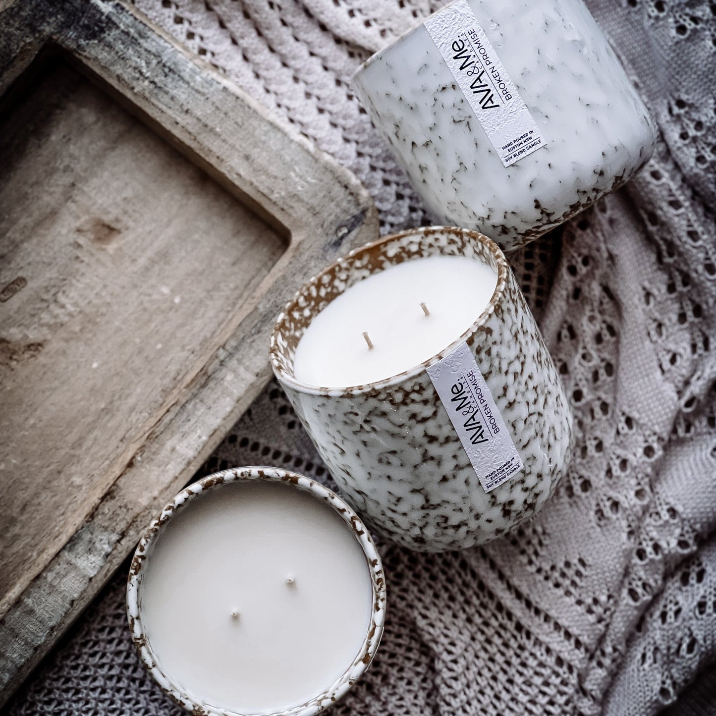 Broken Promise Scented Candle Natural Collection