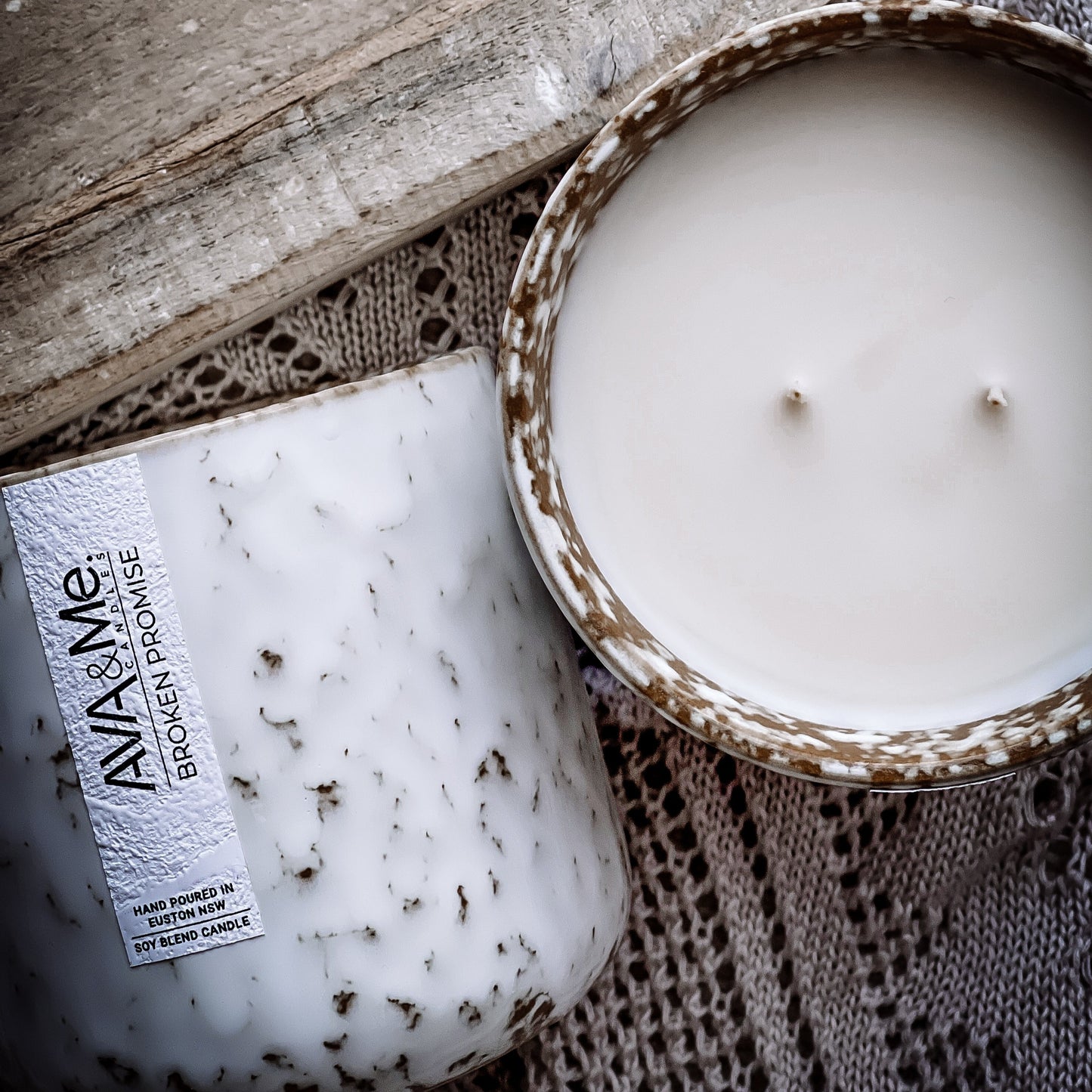 Broken Promise Scented Candle Natural Collection