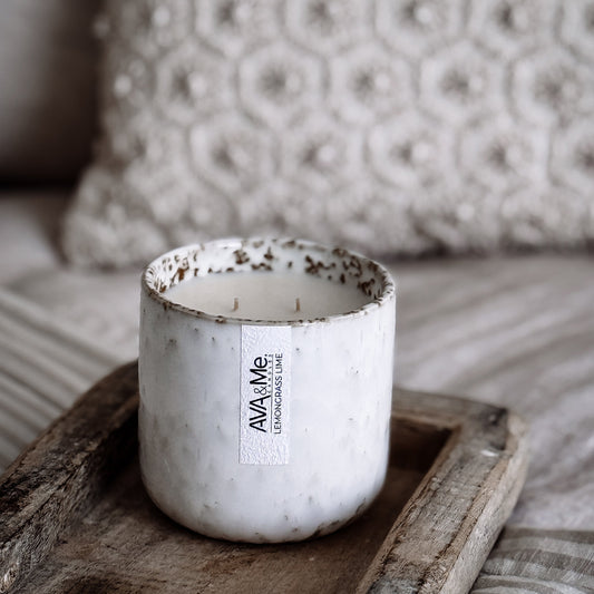 Lemongrass Lime Scented Candle