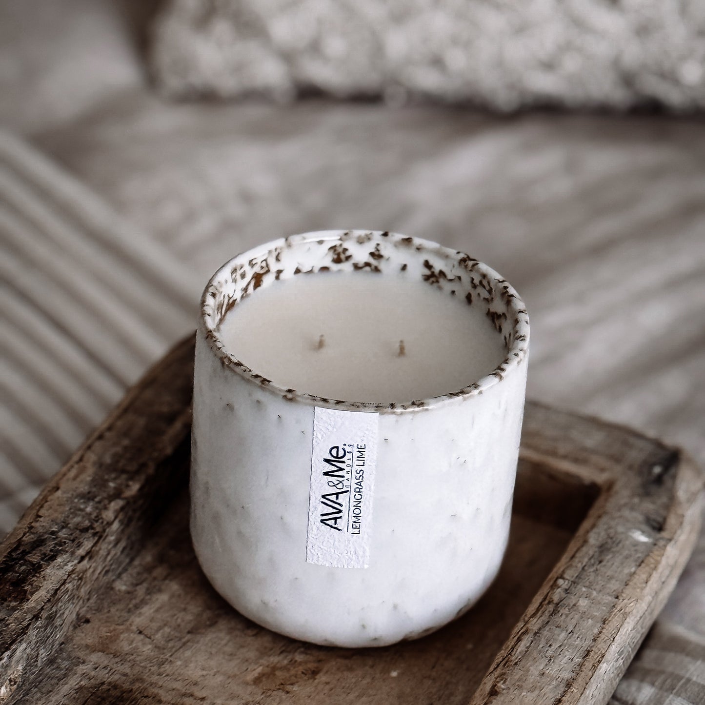 Lemongrass Lime Scented Candle