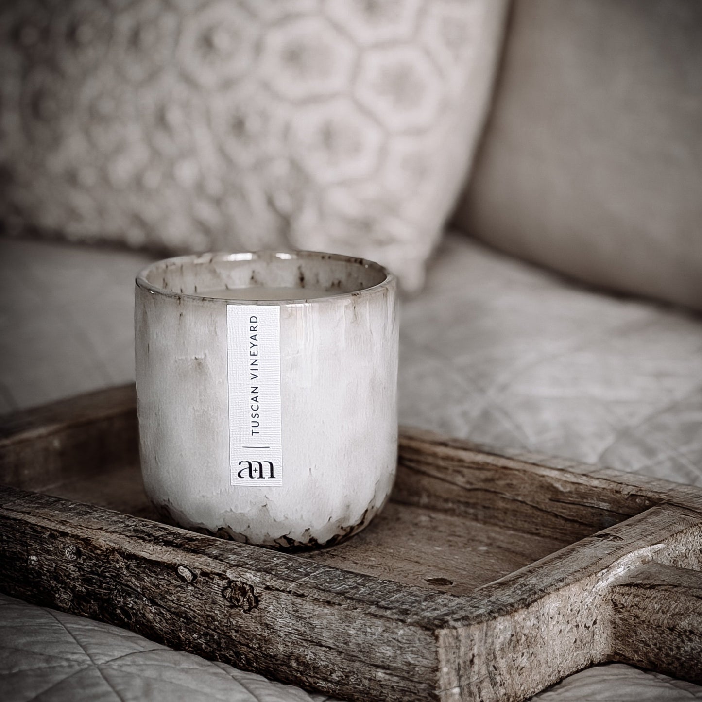 Tuscan Vineyard Scented Candle Natural Collection