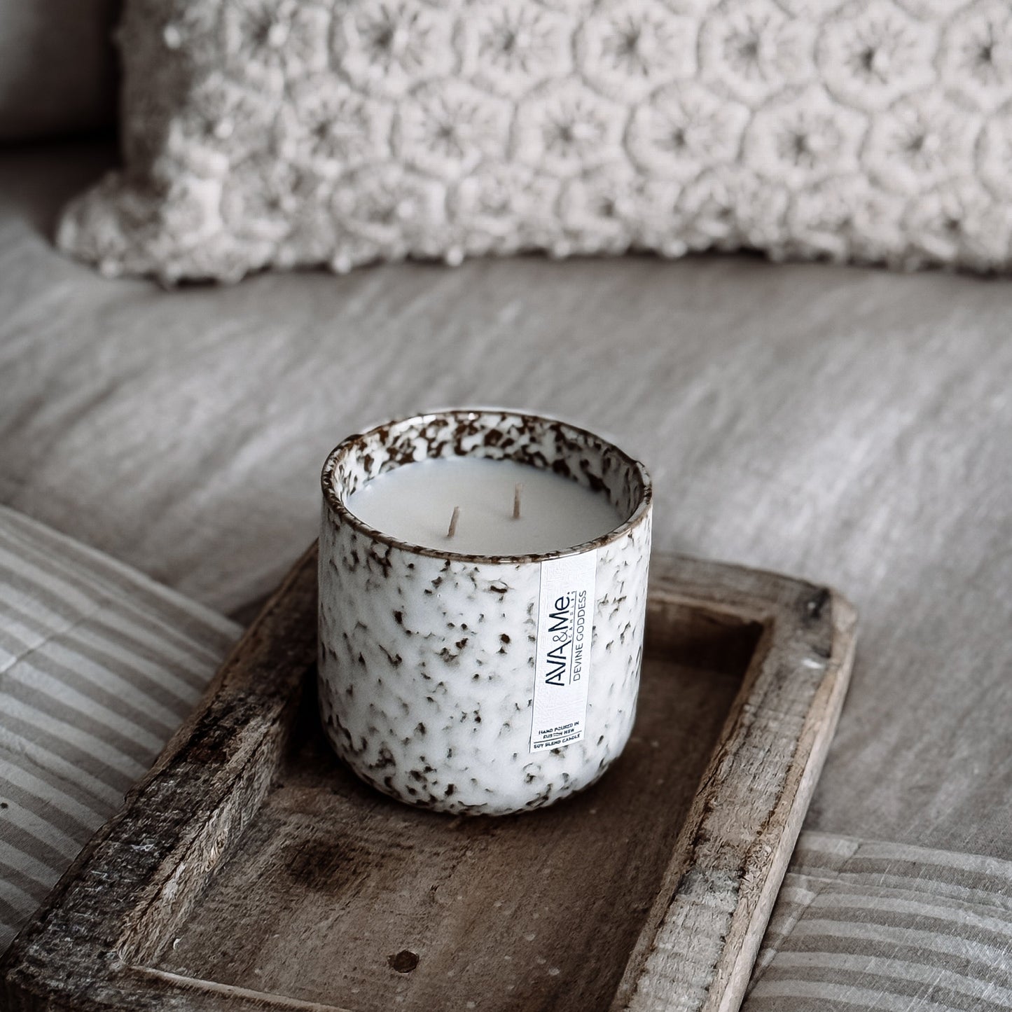 Devine Goddess Scented Candle Natural Collection