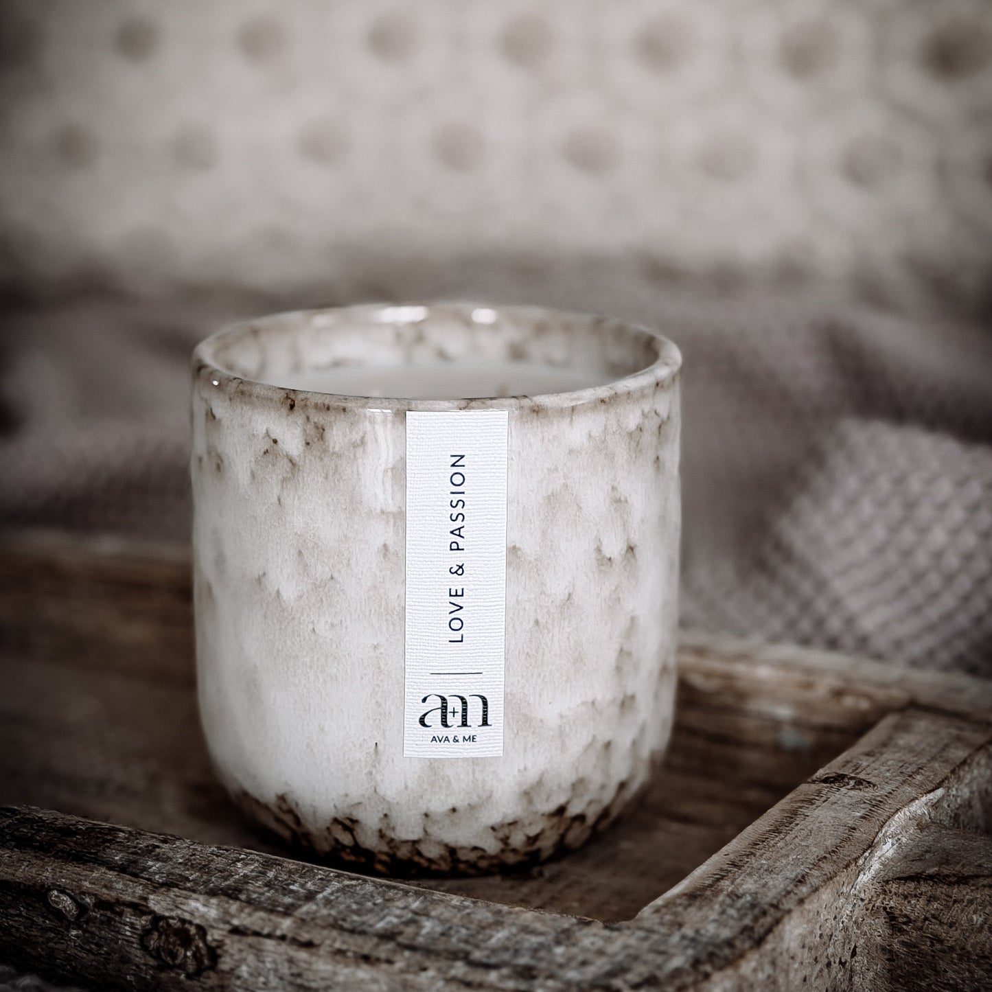 Love & Passion Scented Candle Natural Collection