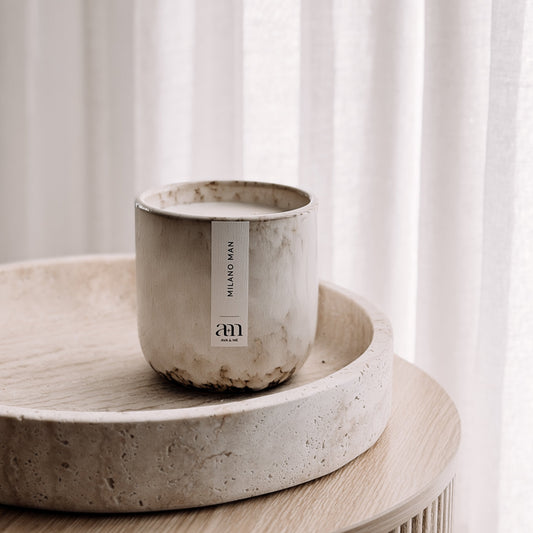 Milano Man Scented Candle Natural Collection
